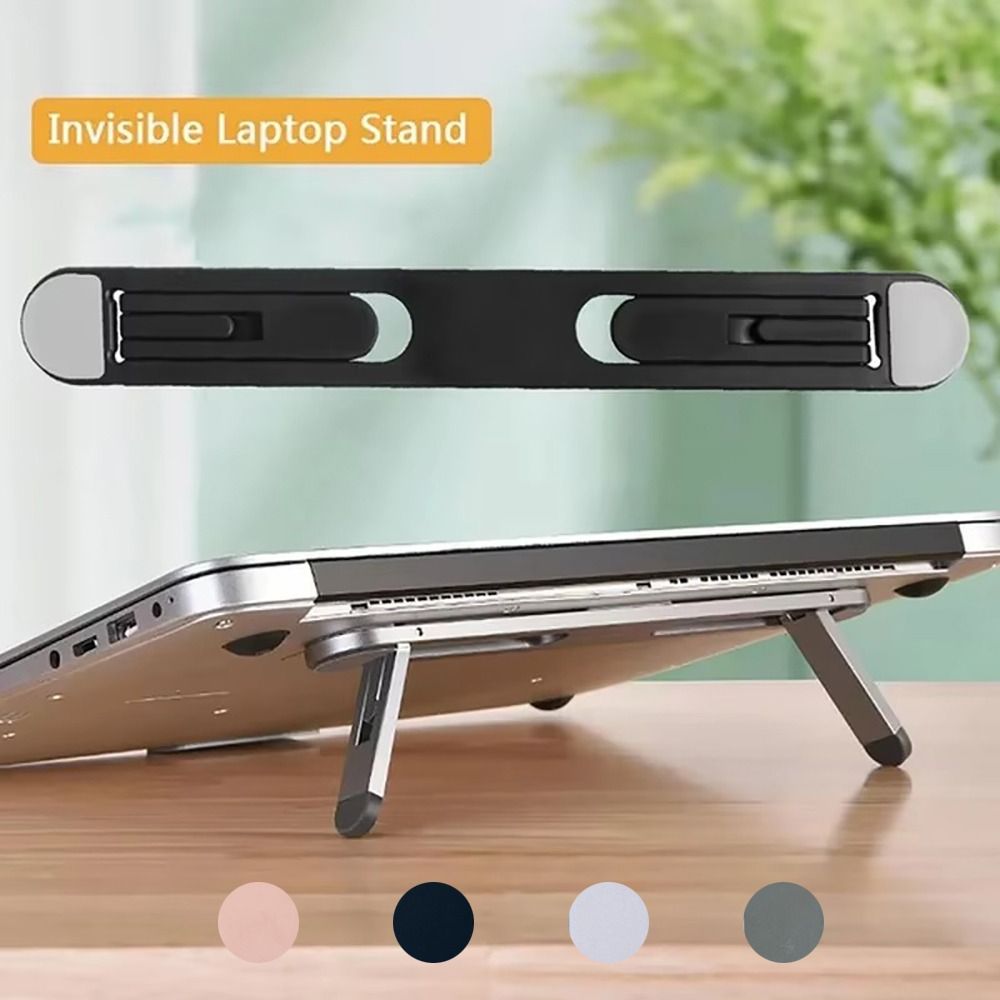 Laptop Stand Riser - حامل لابتوب جديد غير مرئي قابل