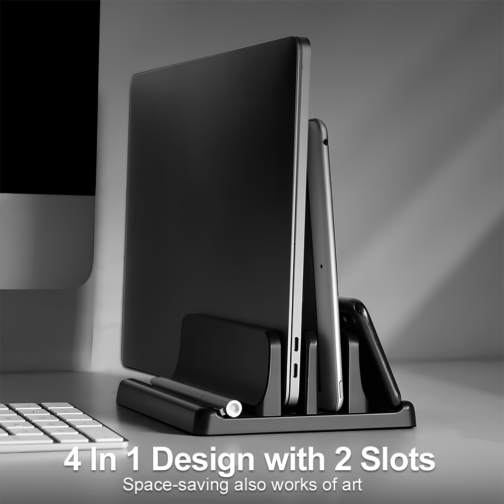 Laptop Stand Riser - حامل لابتوب 4 في 1 قابل