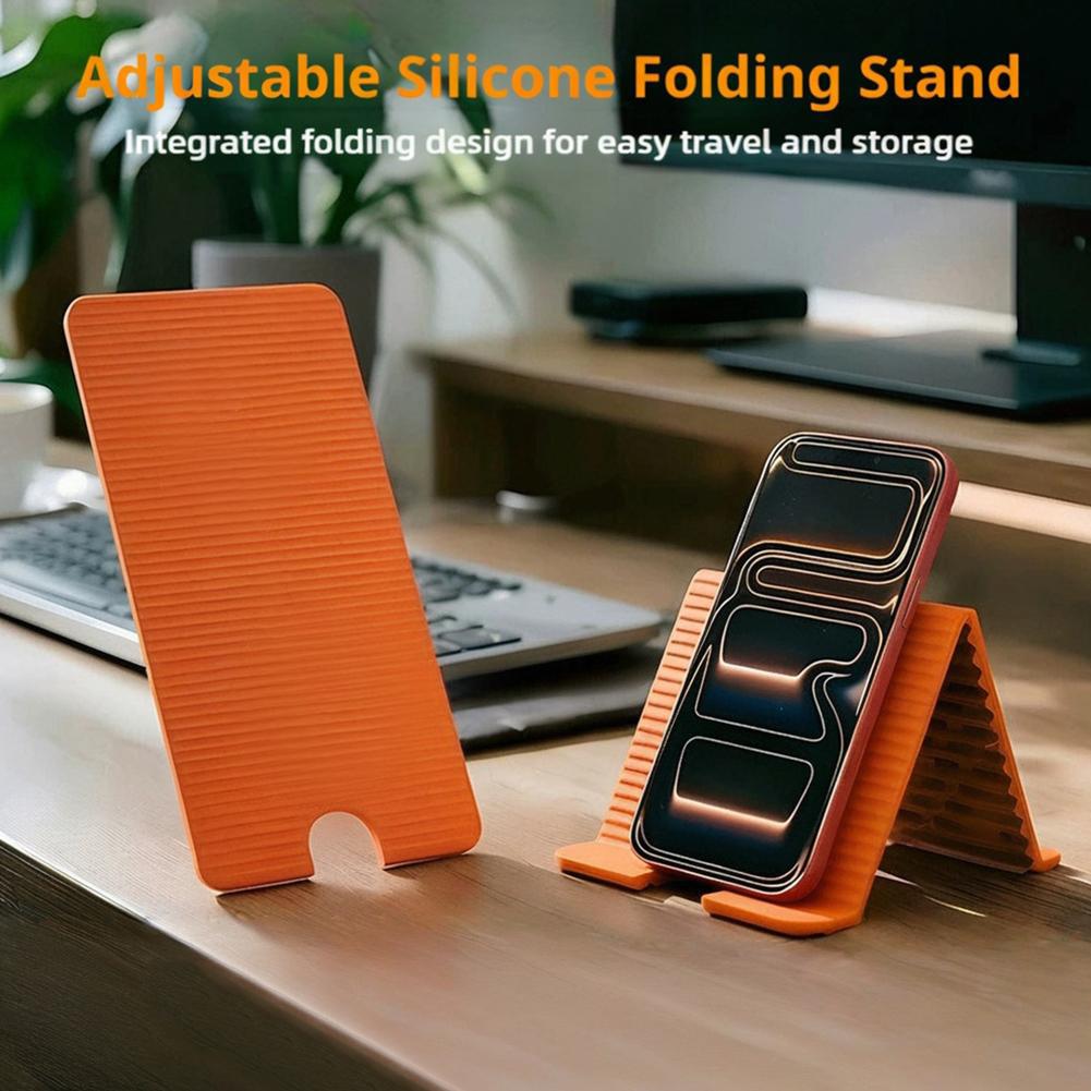 Laptop Extra Accessories - حامل هاتف مرن قابل للطي من