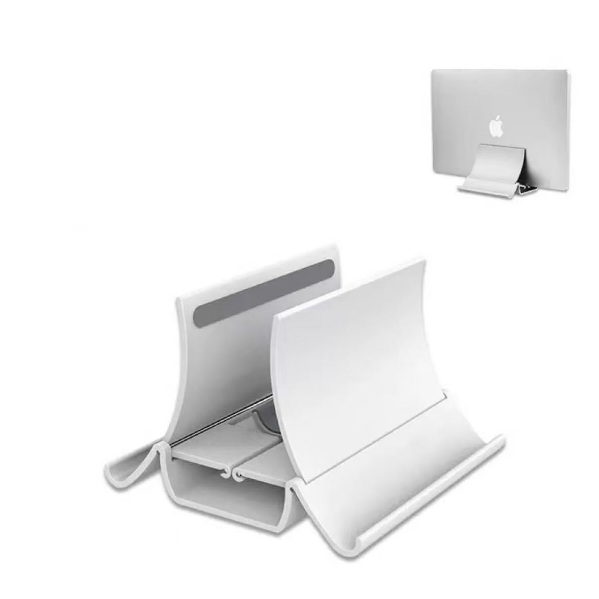 Laptop Stand Riser - حامل كمبيوتر محمول عمودي لتبديد الحرارة،