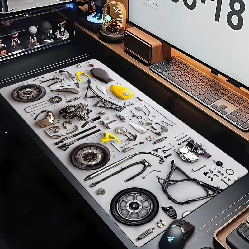 Laptop Accessories For Gaming - لوحة ماوس مطاطية قابلة للفك XXL،