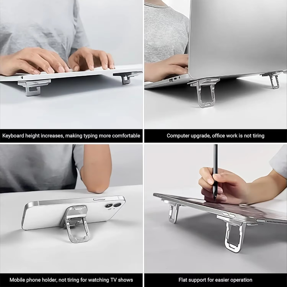 حامل كمبيوتر محمول صغير قابل ل - مراجعة Laptop Stand Riser وسعره