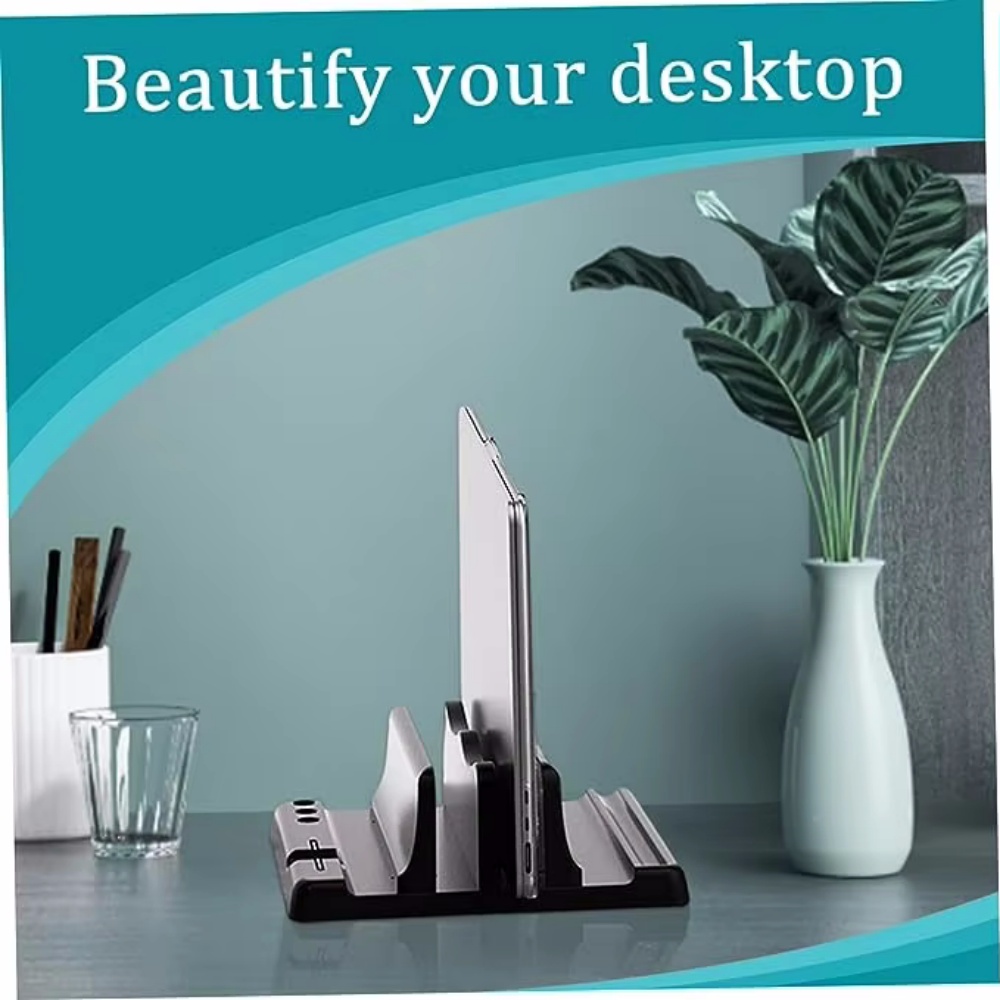 حامل لابتوب عمودي بفتحة واحدة/ - مراجعة Laptop Stand Riser وسعره