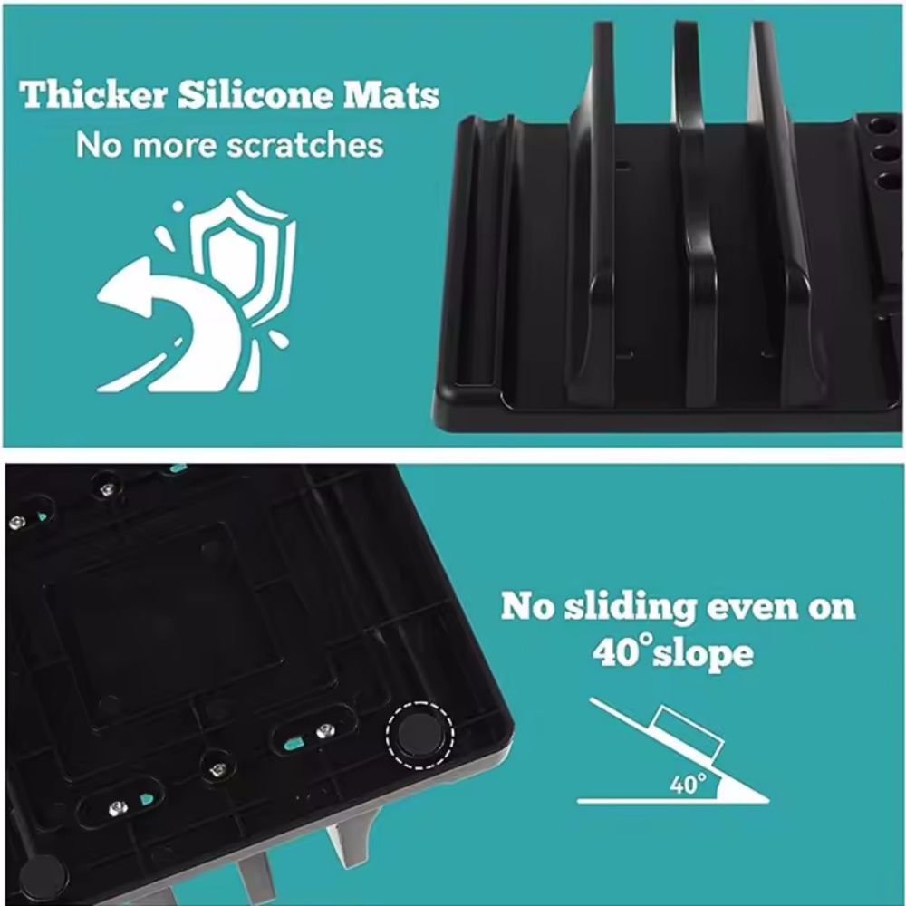 حامل لابتوب عمودي بفتحة واحدة/ - مراجعة Laptop Stand Riser وسعره
