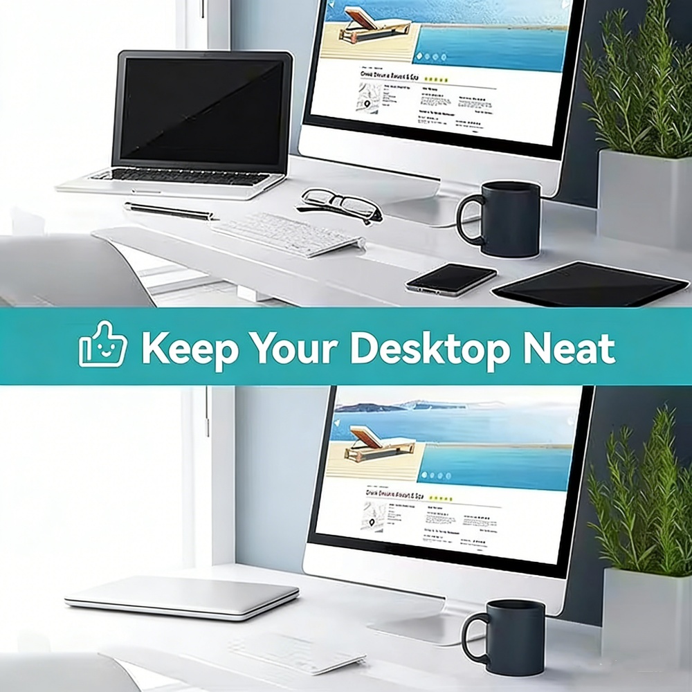 حامل لابتوب عمودي بفتحة واحدة/ - مراجعة Laptop Stand Riser وسعره