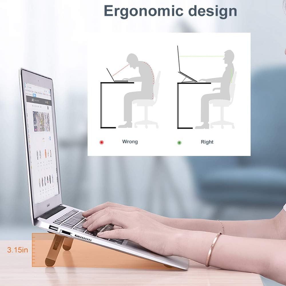 حامل لابتوب جديد غير مرئي قابل - مراجعة Laptop Stand Riser وسعره