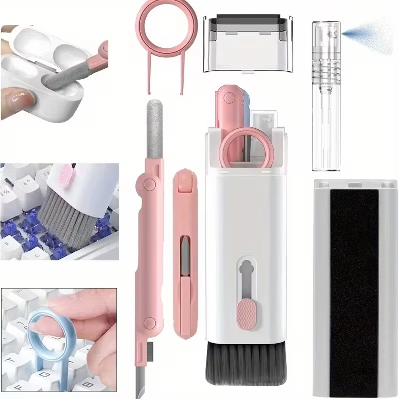طقم فرشاة تنظيف سماعات الأذن 7 - مراجعة Laptop Extra Accessories وسعره