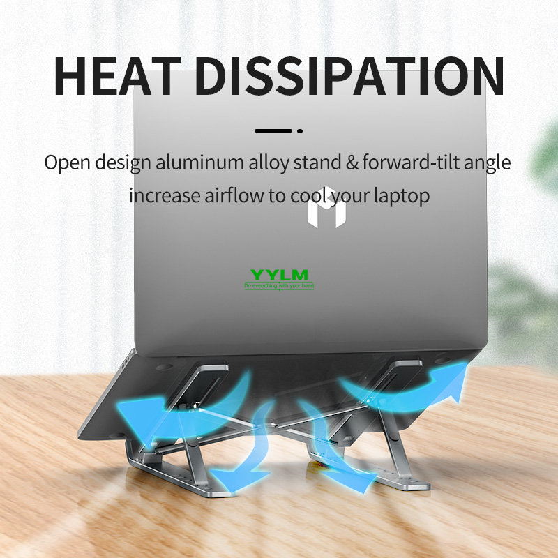 YYLM N3 حامل كمبيوتر محمول محم - مراجعة Laptop Stand Riser وسعره