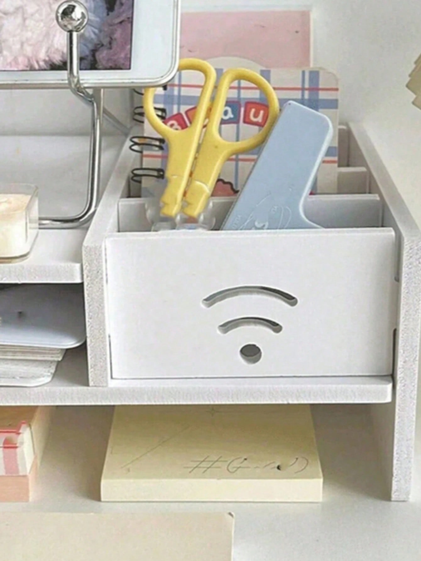 حامل شاشة مع درج، رف منظم متعد - مراجعة Laptop Stand Riser وسعره