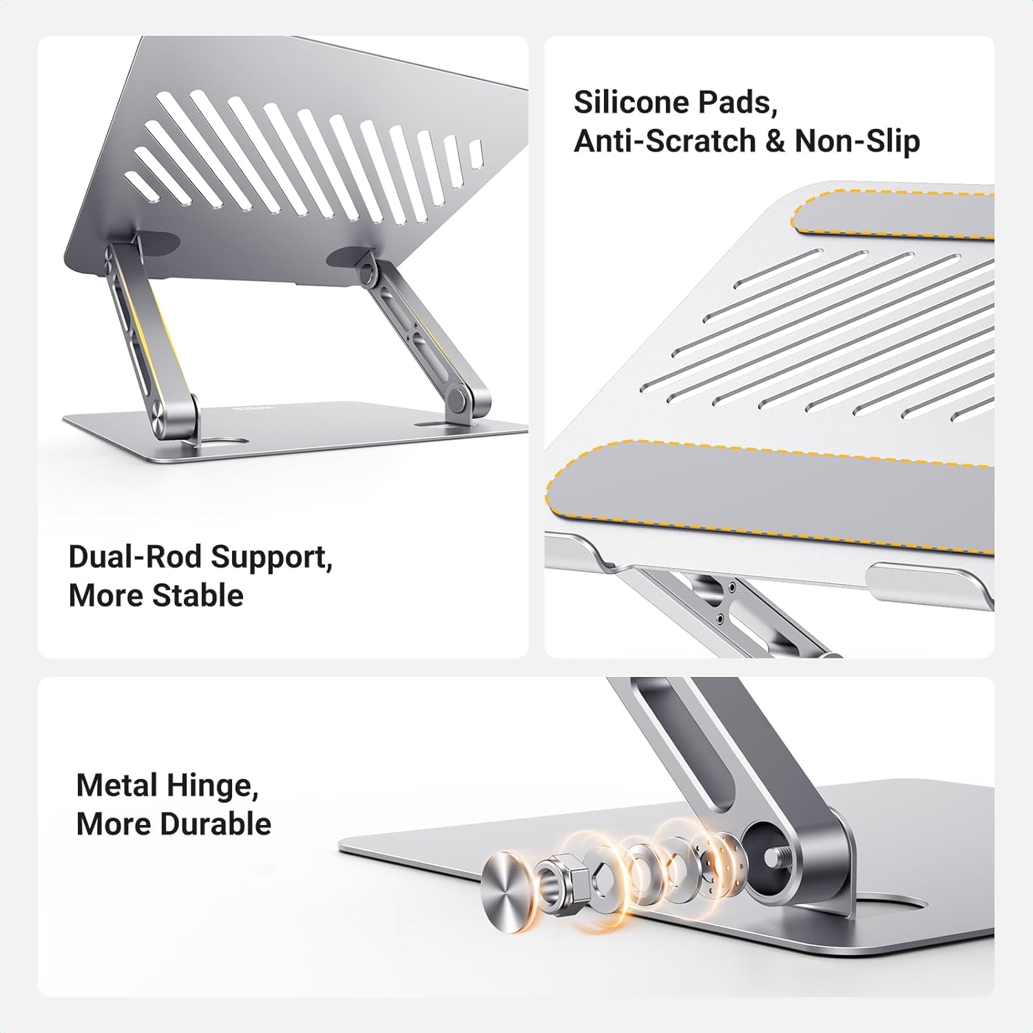 حامل كمبيوتر محمول UGREEN، حام - مراجعة Laptop Stand Riser وسعره